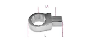 Image of Beta Tools 653 10mm Bi-Hex Ring Wrench for Rect. Dr 9x12mm Torque Bar 006530010