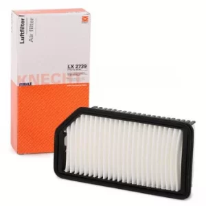 image of MAHLE Original Air Filter HYUNDAI,KIA LX 2739 281131J000,281131P000,281131P000 Engine Filter 281132K000