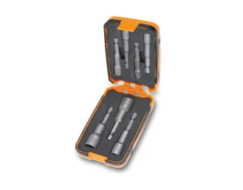 Image of Beta Tools F/A7 7pc Hexagon Drive Magnetic Bit Socket Set 5.5 - 13mm 008620950