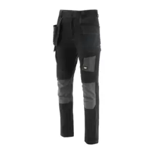 Image of Essentials Stretch Knee Pocket Trousers 30S Size 32"