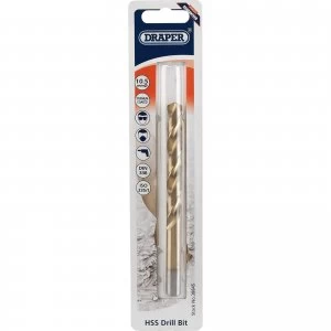 Image of Draper HSS Titanium Coated Drill Bit 10.5mm Pack of 1