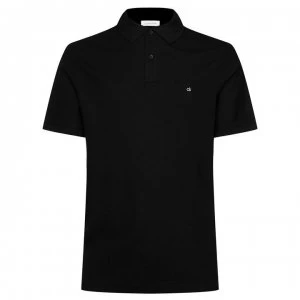 Calvin Klein Slim Fit Polo Shirt - Perfect Black