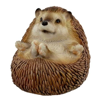 Image of Naturecraft Figurine - Hedgehog Curled Up