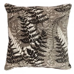 Image of Gray and Willow Gray Cushion Cover - Lyle Leaf