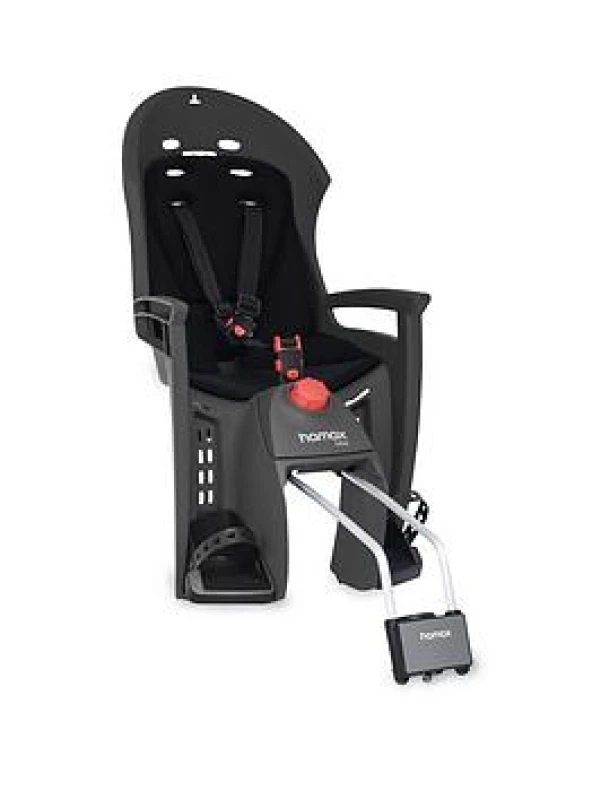 Image of Hamax Siesta Child Bike Seat With Lockable Bracket - Black Unisex One Size