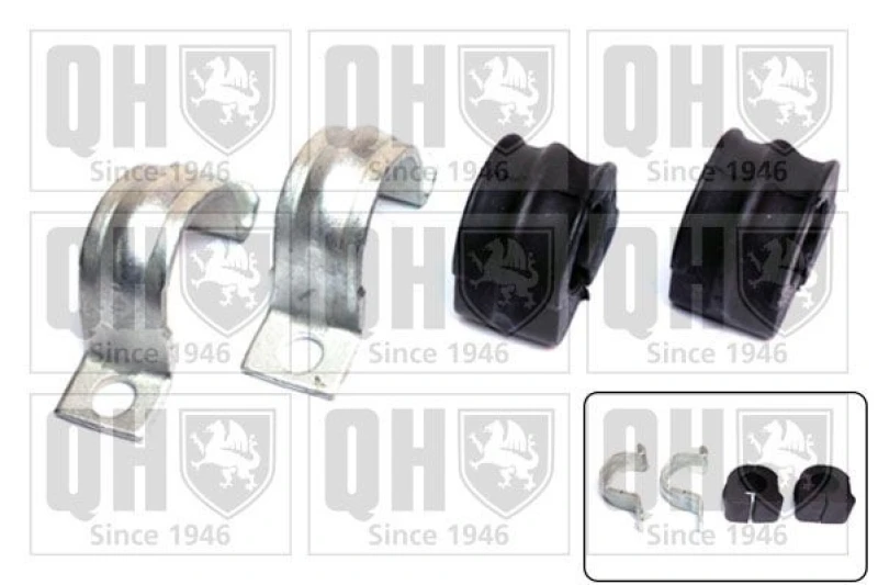 Image of QUINTON HAZELL Repair kit, anti-roll bar bush QUINTON HAZELL EMBK3079