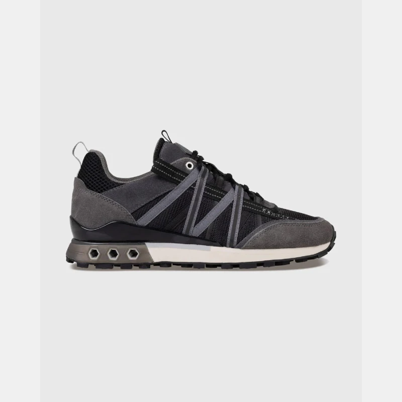 Image of Cruyff Fearia Hex-Tech Trainers Low Trainers UK 6 Black 01428703260