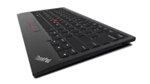 image of Lenovo ThinkPad Trackpoint II keyboard RF Wireless + Bluetooth...