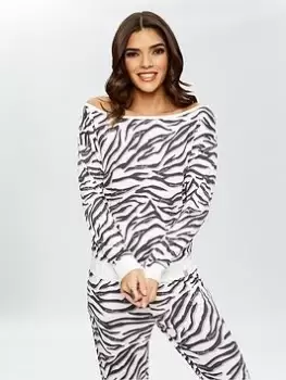 Image of Ann Summers Nightwear & Loungewear Love Fiercely Lounge Set, Bright Purple, Size S, Women