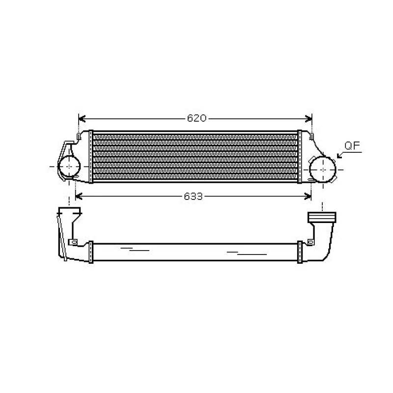 Image of Intercooler DIEDERICHS DCA1056