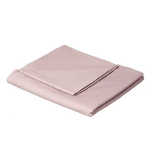 image of Catherine Lansfield Heather Non-Iron Plain Dye Flat Sheet - Double