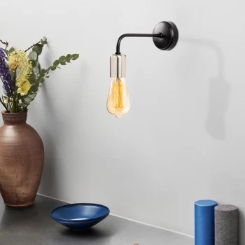 Image of Denge - 3435 Black Nickel Wall Lamp