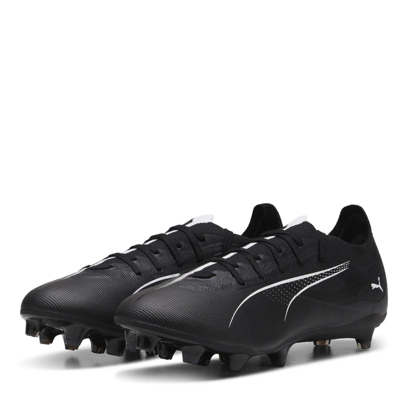Image of Puma Ultra Match Firm Ground Football Boots Mens - Black 8
