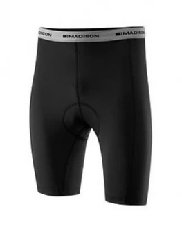 image of Madison Roam Mens Liner Shorts, Black