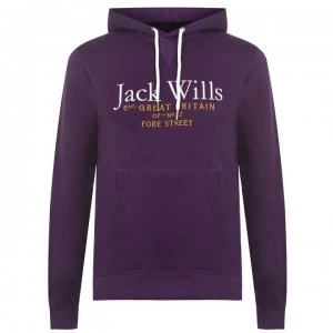 image of Jack Wills Batsford Hoodie - Amethyst