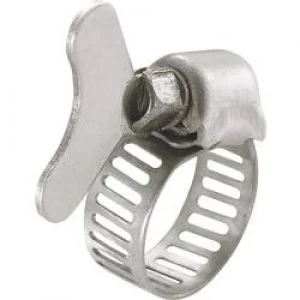 Image of Hose clamps wing bolt Silver 54