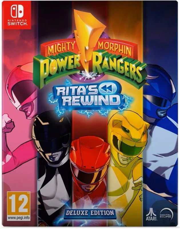 Image of Mighty Morphin Power Rangers Ritas Rewind Deluxe Edition Nintendo Switch Game