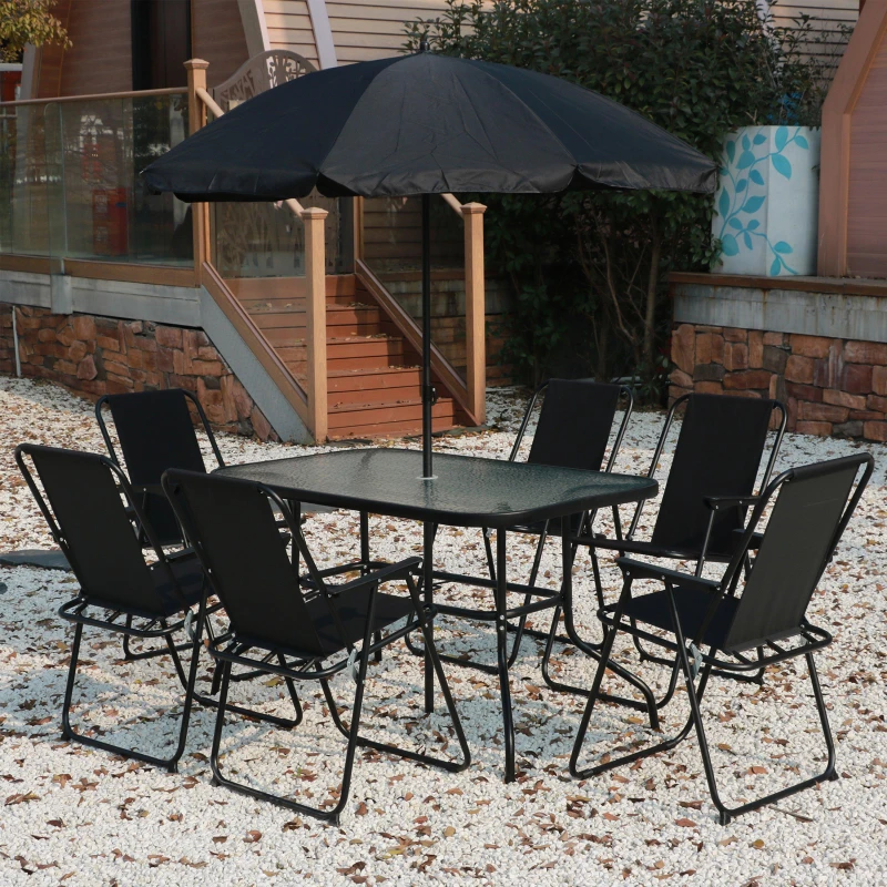 Image of Linea Linea Oxford 8pc Set 63 Black unisex One Size