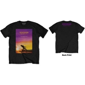 Image of Queen - Bohemian Rhapsody Mens Large T-Shirt - Black