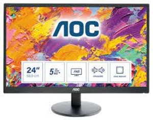 Image of AOC 24" E2470SWDA Full HD LED Monitor