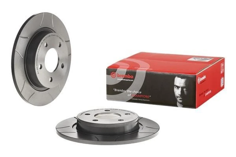 Image of BREMBO Brake disc BREMBO 08.9975.76