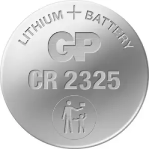 Image of GP Batteries GPCR2325E-2CPU1 Button cell CR 2325 Lithium 190 mAh 3 V
