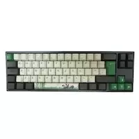 image of Ducky MIYA Pro Panda V2 USB 75% Mechanical Gaming Keyboard Cherry Red UK Layout