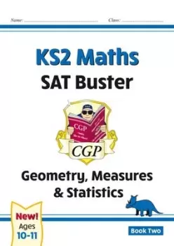 Image of New KS2 maths SAT buster Book 2 Geometry measures & statistics by