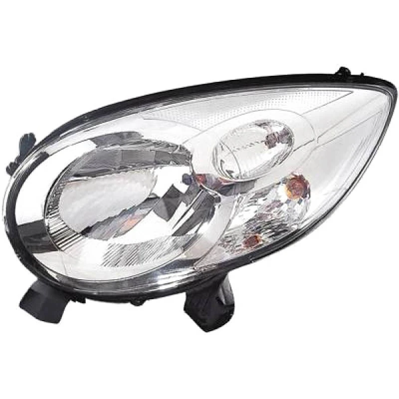 Image of DIEDERICHS 4080081 Headlights H4, Left, with motor for headlamp levelling, Halogen Headlight (259)