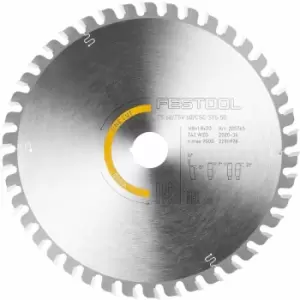 image of Festool - hw 168x1.8x20 wd 42T Plunge saw blade 168mm x 20mm x 42T