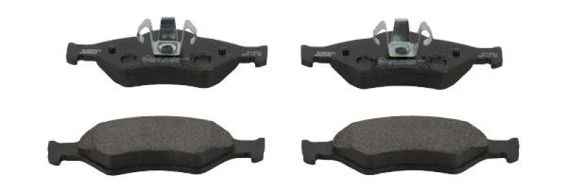 Image of JURID 571996J Brake pad set not prepared for wear warning indicator, without accessories Brake Pad Set,disc brake (402)