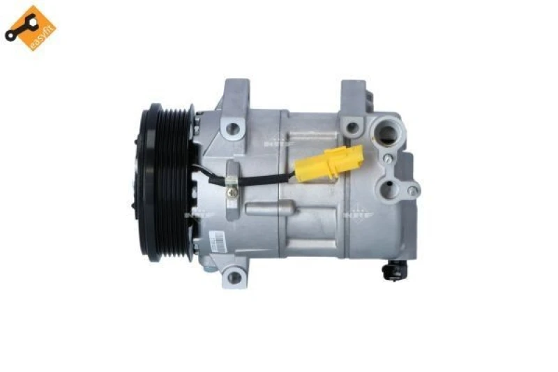 Image of NRF 32239 AC Compressor EASY FIT PAG 46, with PAG compressor oil, with gaskets/seals Compressor,air conditioning (447)