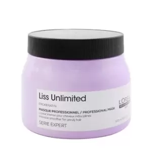 image of L'OrealProfessionnel Serie Expert - Liss Unlimited Prokeratin Intense Smoothing Mask (For Unruly Hair) 500ml/16.9oz