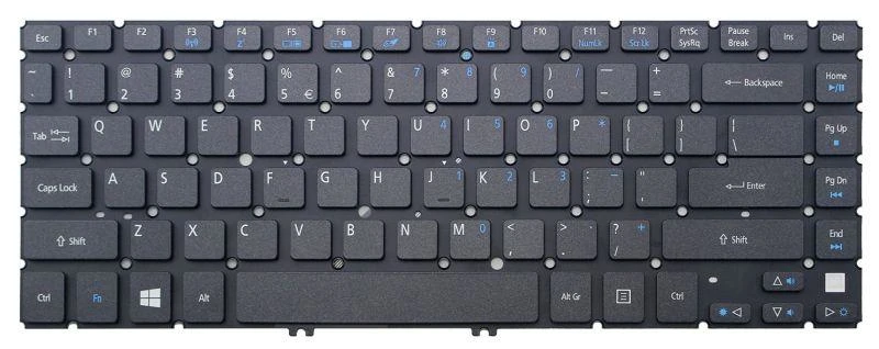 Image of Acer 60.M4KN1.026 laptop spare part Keyboard