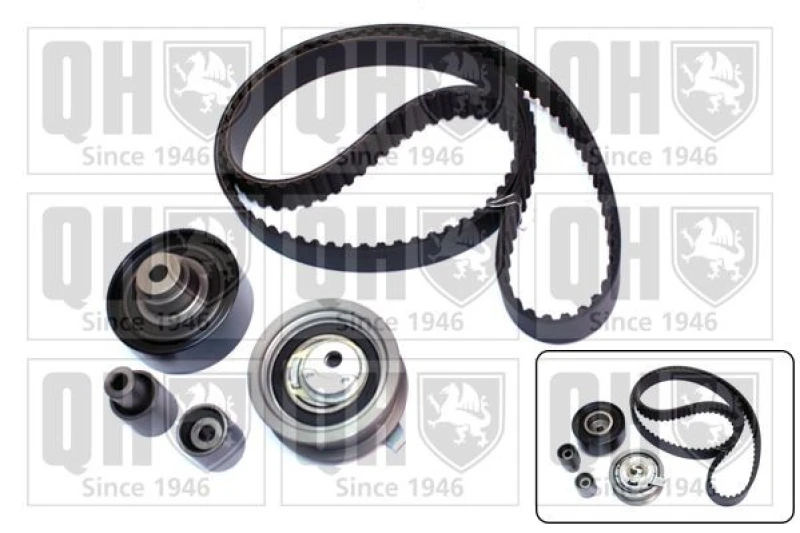 Image of QUINTON HAZELL Timing belt kit QUINTON HAZELL QBK437