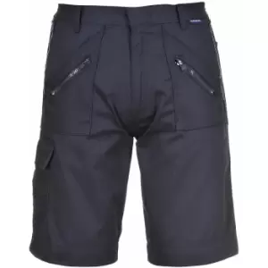 Portwest S889 - Navy Sz 3XL Action Work Shorts Safety Combat - Navy