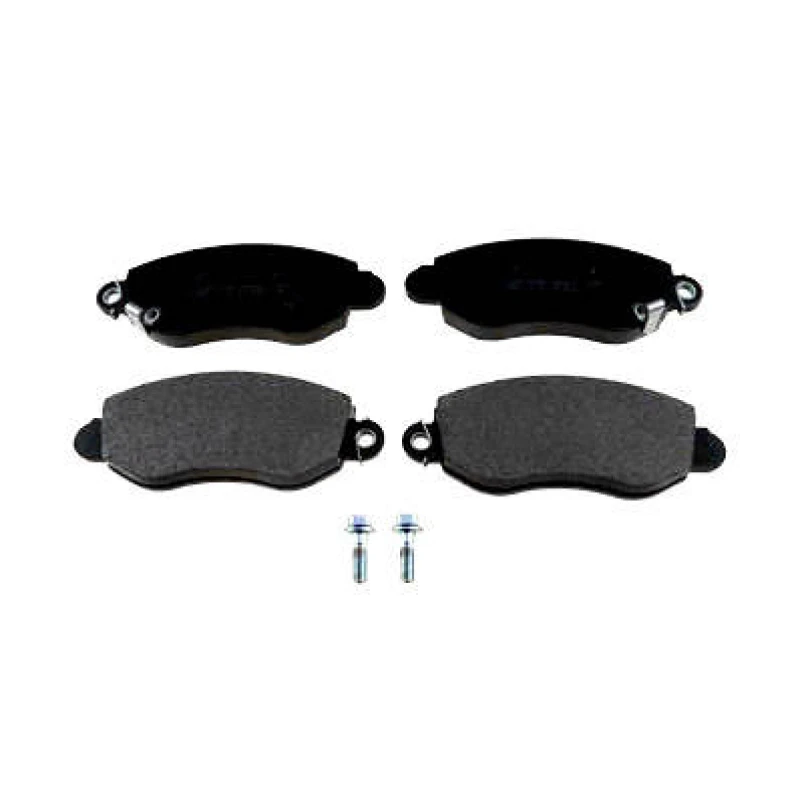 Image of ZIMMERMANN 23434.185.1 Brake pad set Front Axle, with acoustic wear warning, Photo corresponds to scope of supply, with bolts/screws Brake Pad Set,di