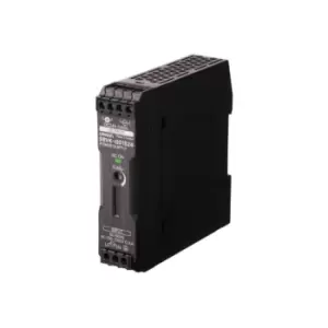 image of Book Type Power Supply, Pro, 15 W, 24VDC, 0.65A, DIN Rail Mounting