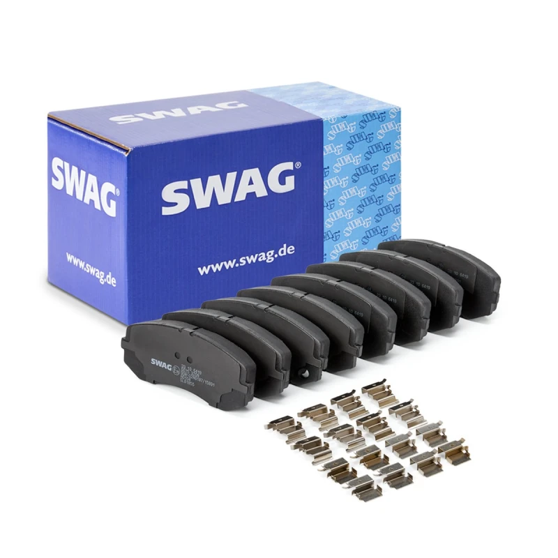 Image of Brake pad set SWAG 33 10 6419