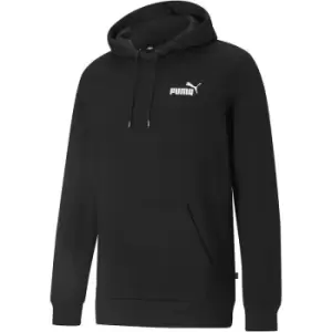 image of Puma Mens ESS Hoodie - Small - Black - Black