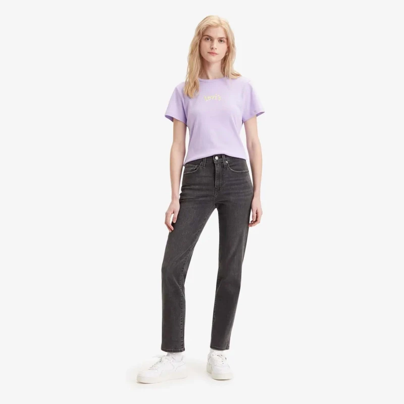 Image of Levis Womens High-Rise Straight Leg Jeans Out Of Mind Lse female 25 L30