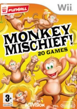 Image of Monkey Mischief 20 Games Nintendo Wii Game