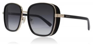 image of Jimmy Choo Elva/S Sunglasses Black / Gold 2M2 54mm