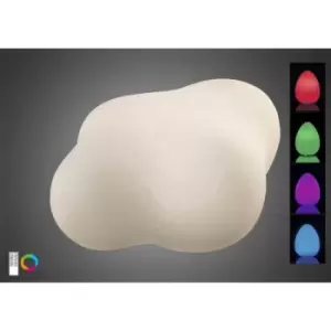 Image of 09-diyas - Eos Table Lamp 2W LED RGB with Remote Control IP44, 90lm, opal white