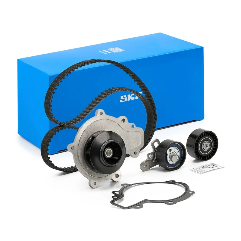 Image of SKF VKMC 05701 Water Pump + Timing Belt Kit with gaskets/seals, Number of Teeth: 151 Water Pump & Timing Belt Kit (3096)