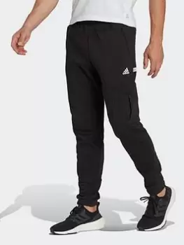 Image of adidas Fi Wtr Cargpant, Black, Size XL, Men