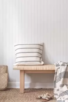 Image of Superfresco Paintable White Wood Slat Wallpaper