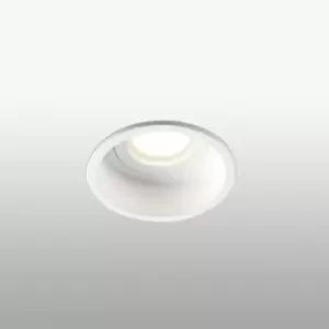 Faro Barcelona - Faro Hyde - White round Recessed Downlight IP44, GU10