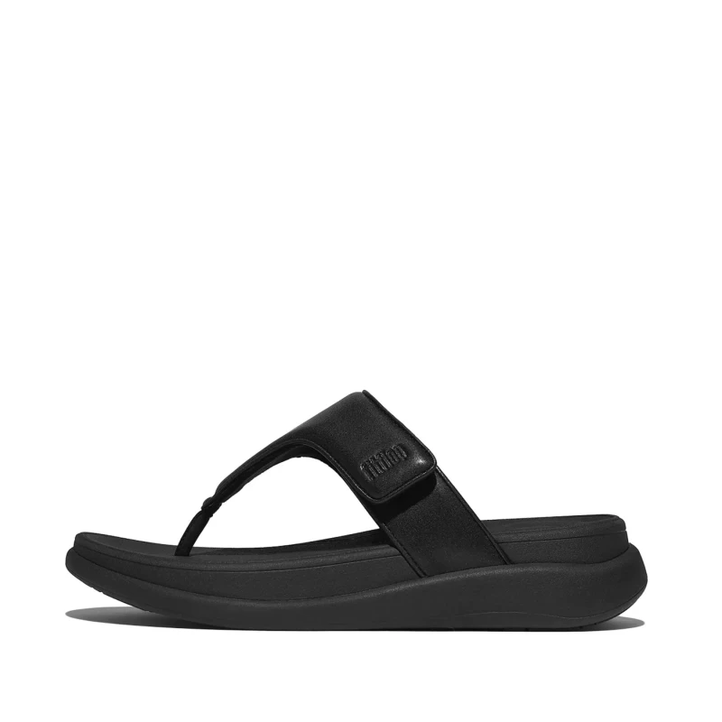 Image of FitFlop Adjustable Flip-Flops Women FitFlop F-Mode Go Noir Female 37