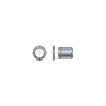 Image of 11MM DIN 471 External Circlips (Pack 50) - Qualfast